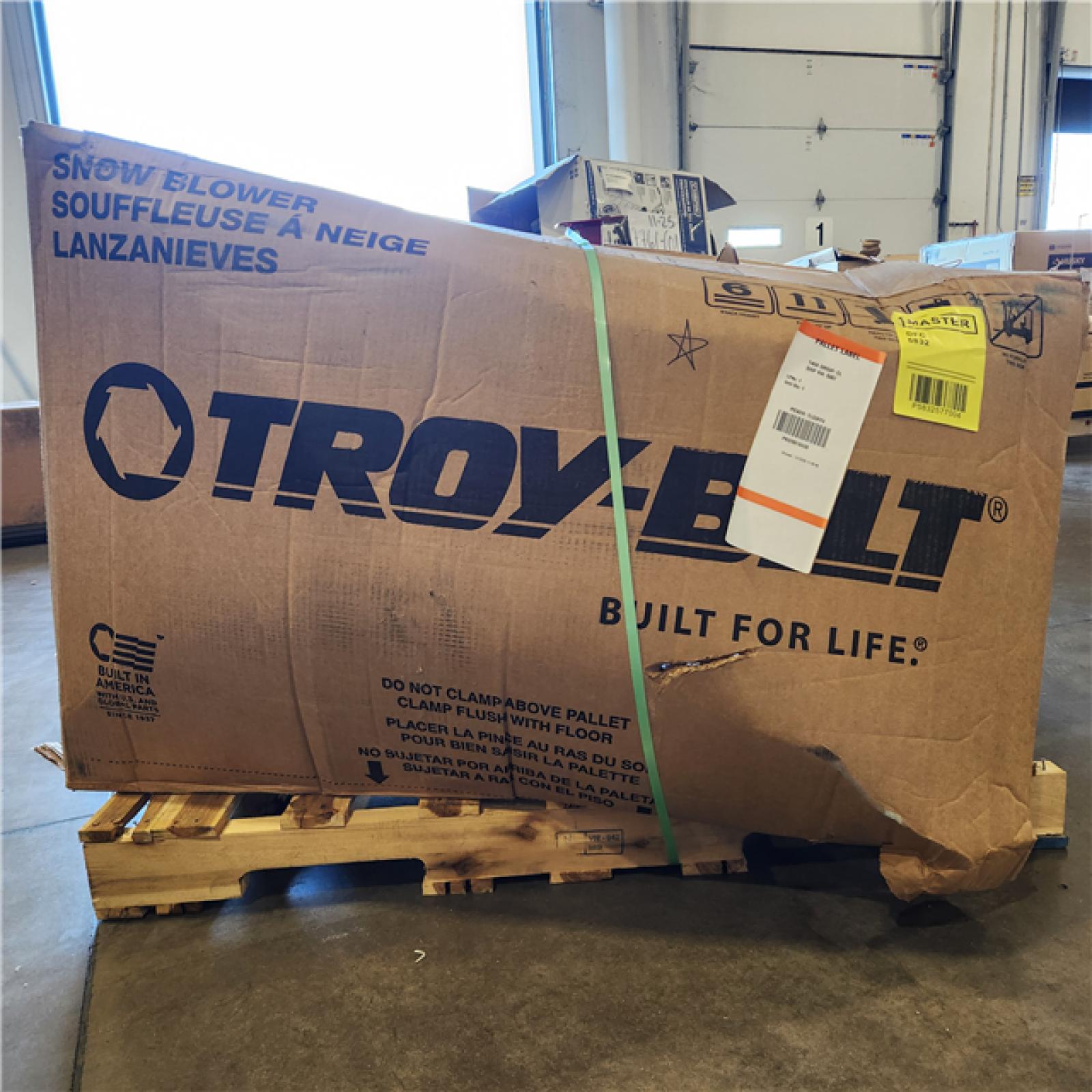 DALLAS LOCATION -AS-IS Troy-Bilt Storm 24 in. 208 cc Two- Stage Gas Snow Blower with Electric Start Self Propelled