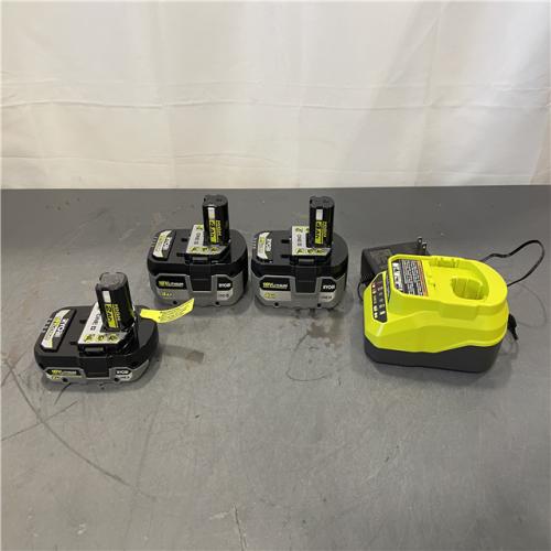 AS-IS - RYOBI ONE+ 18V Lithium-Ion HIGH PERFORMANCE Starter Kit