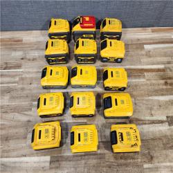HOUSTON LOCATION - AS - IS DEWALT BATTERY PACK QTY - 15