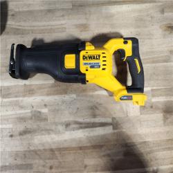 HOUSTON LOCATION - AS-IS FLEXVOLT 60V MAX Cordless Brushless Reciprocating Saw with (1) FLEXVOLT 6.0Ah Battery