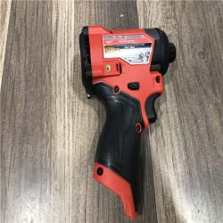 AS-IS Milwaukee  FUEL 12V Lithium-Ion Brushless Cordless 1/4 in. Hex Impact Driver (Tool-Only)