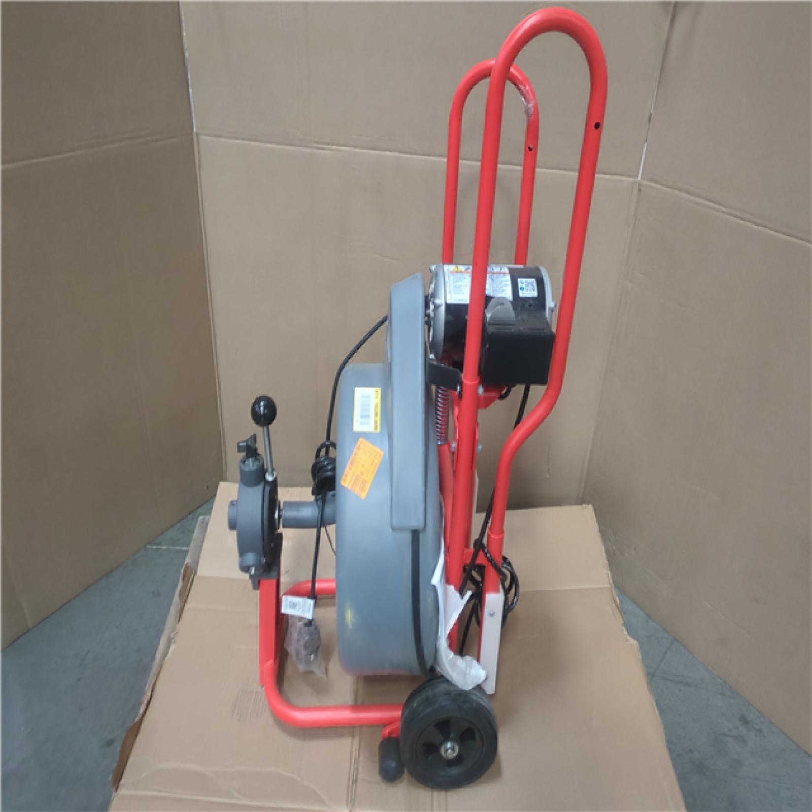 California AS-IS Ridgid K-750 Drain Cleaning Machine