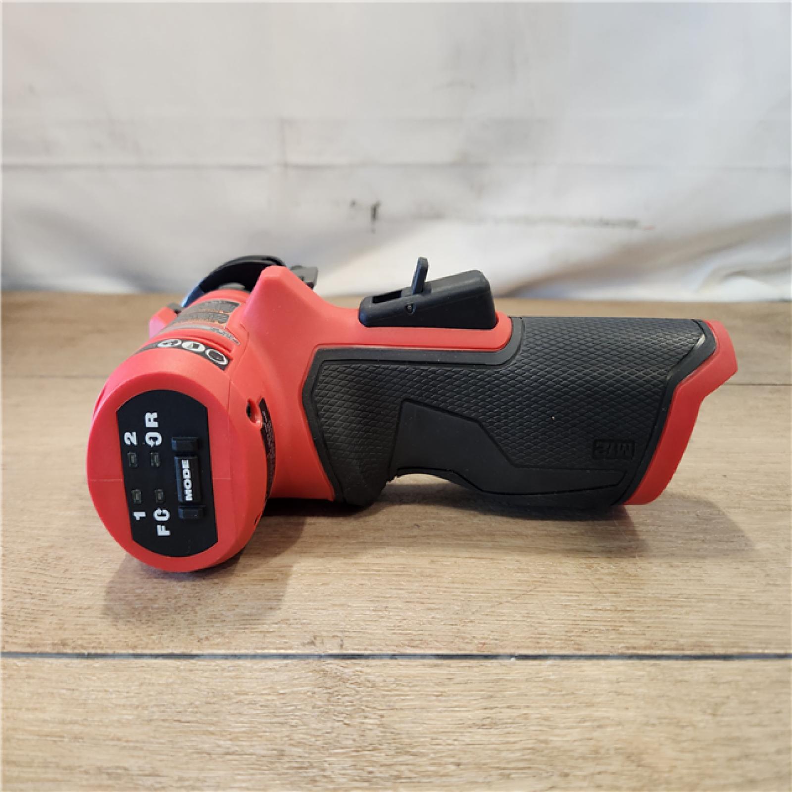 AS-IS- Milwaukee FUEL 12V Lithium-Ion Brushless Cordless 1/2 in. x 18 in. Bandfile (Tool-Only)