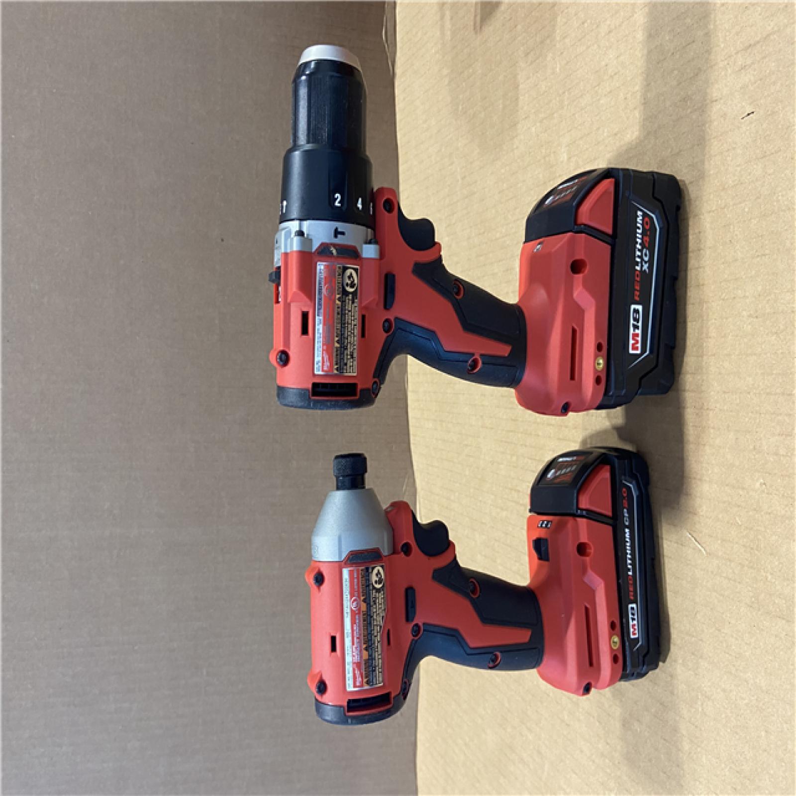 AS-IS Milwaukee M18 4-Tool Combo Kit