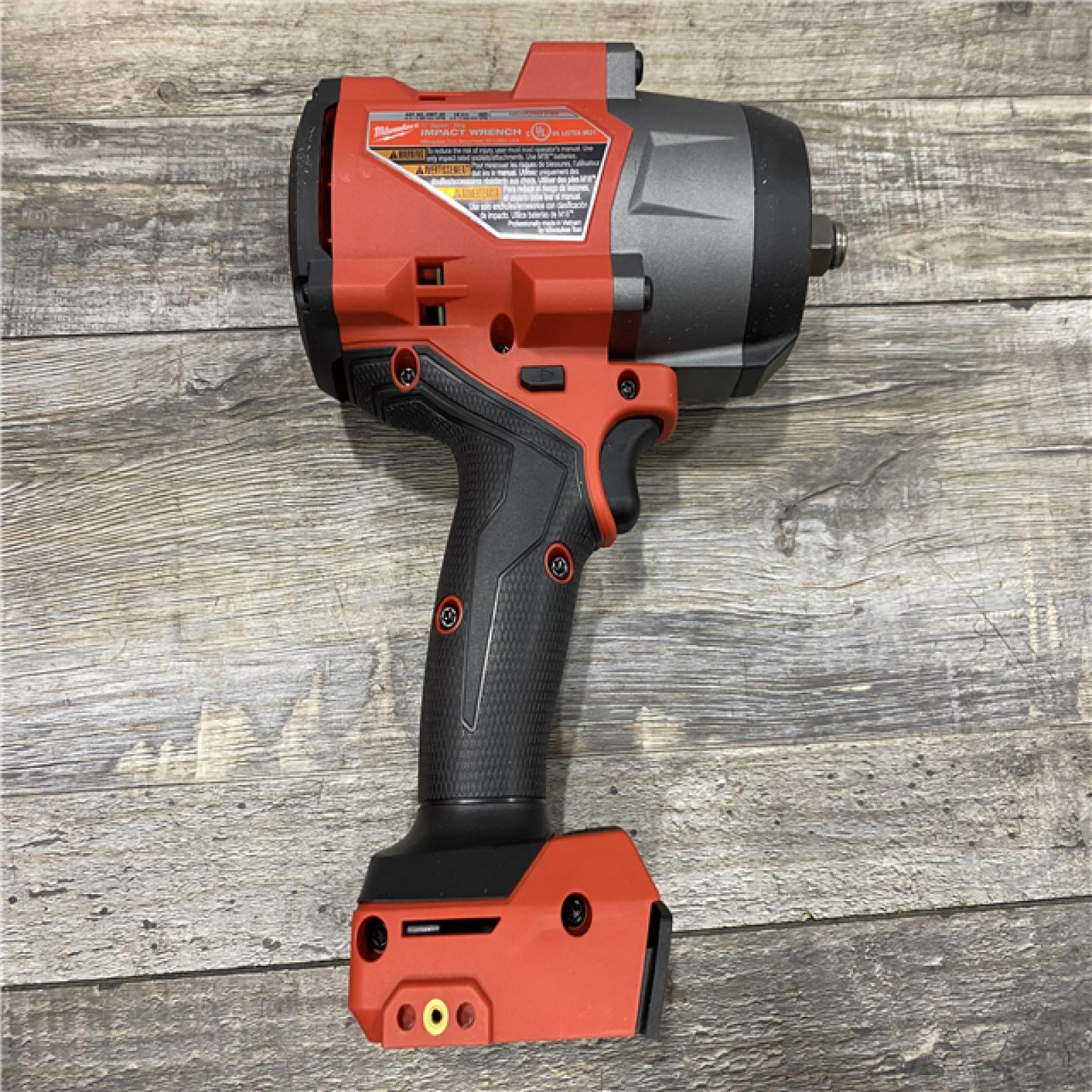AS-IS Milwaukee FUEL 18V Lithium-Ion Brushless Cordless 1/2 in. Impact Wrench with Friction Ring (Tool-Only)
