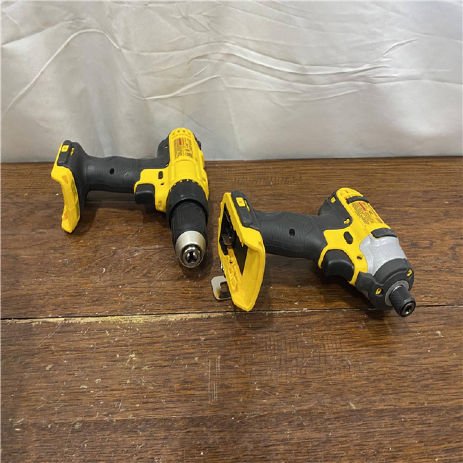 AS-IS DeWALTA® 20V MAX Cordless Drill Driver/Impact Driver Combo Kit 1.3 Ah Lithium Ion