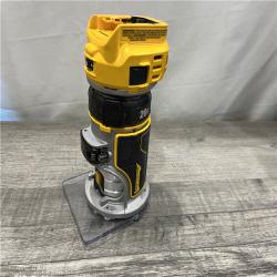 AS-IS DEWALT 20V MAX XR Cordless Brushless Fixed Base Compact Router (Tool Only)