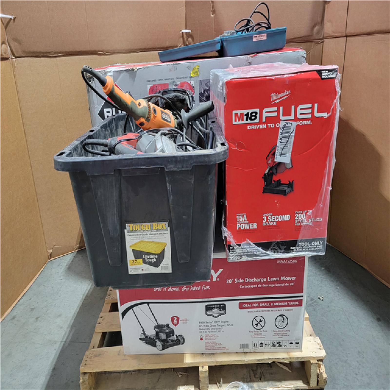 CALIFORNIA AS-IS OUTDOOR POWER EQUIPMENT