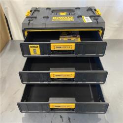 AS-IS - Dewalt Toughsystem 2.0, 12.3 in. W Tool Box 3-Drawer