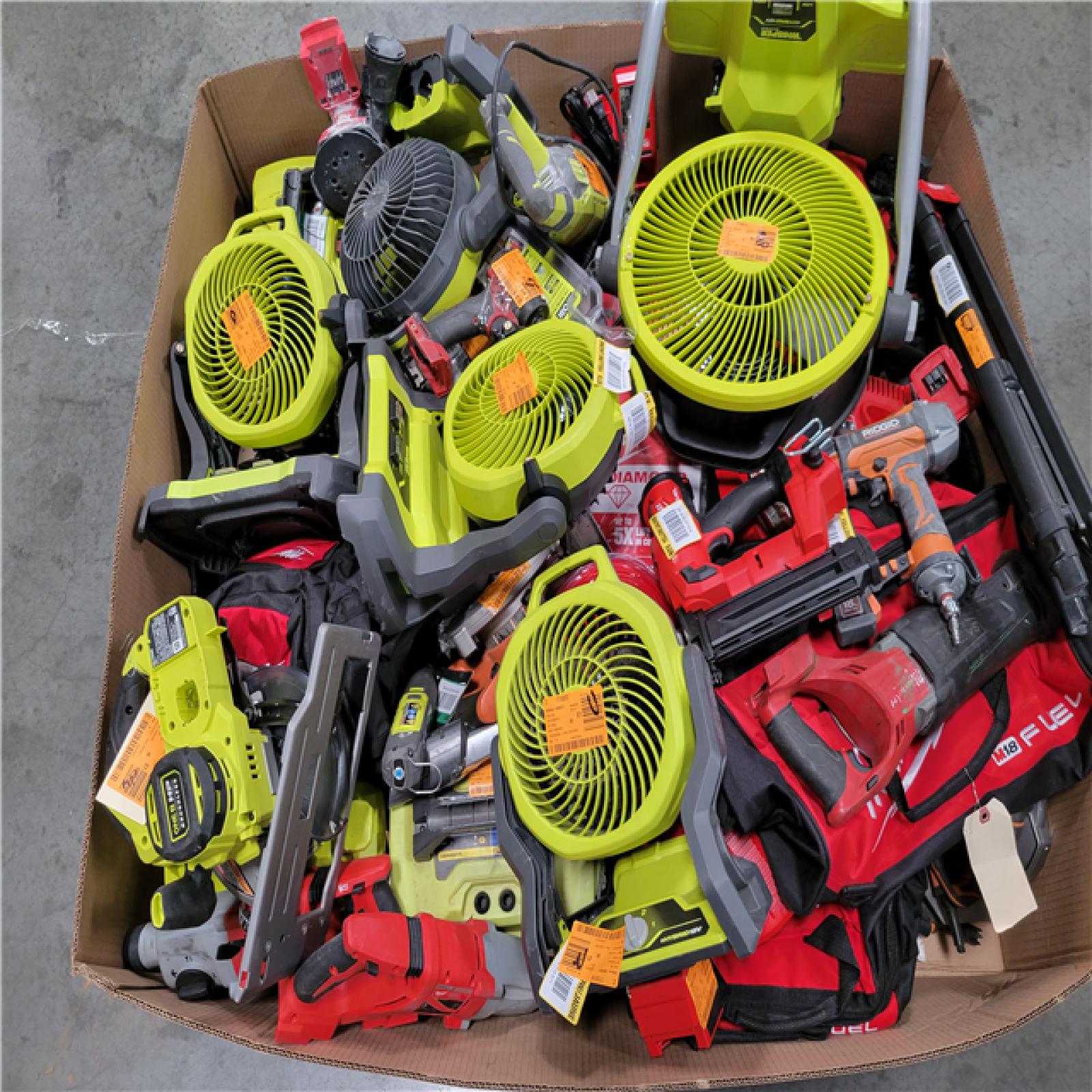 CALIFORNIA AS-IS TOOL PALLET