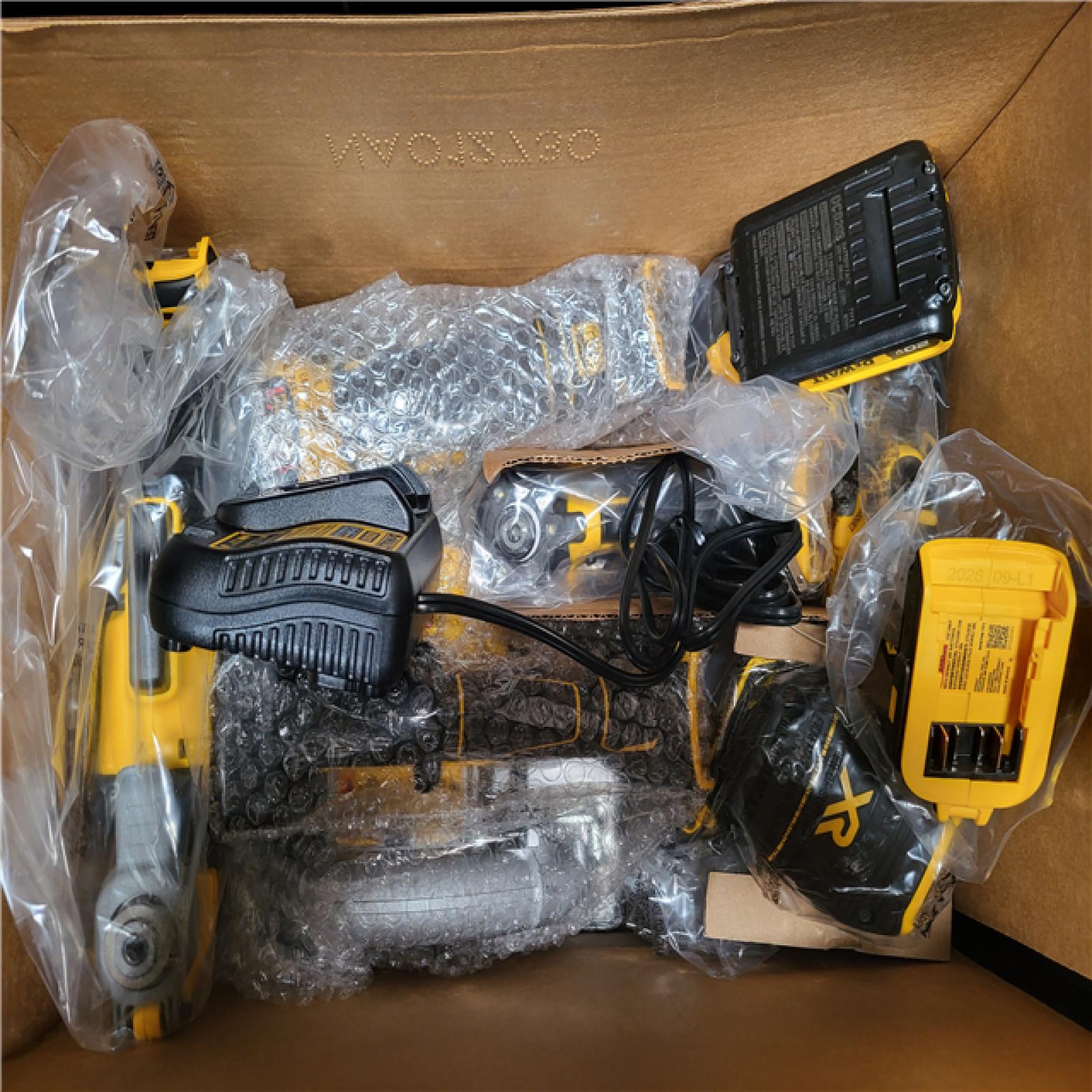 CALIFORNIA NEW DEWALT BRUSHLESS 6-TOOL COMBO KIT WITH TOUGHSYSTEM 2.0