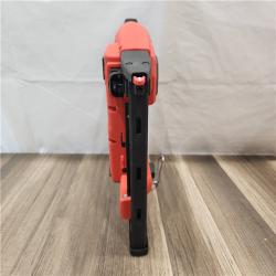 AS-IS- MILWAUKEE FUEL 18V Cordless 18-Gauge 1/4 in. Narrow Crown Stapler (Tool-Only)