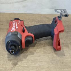 AS-IS Milwaukee FUEL 18V Lithium-Ion Brushless Cordless 1/4 in. Hex Impact Driver (Tool-Only)