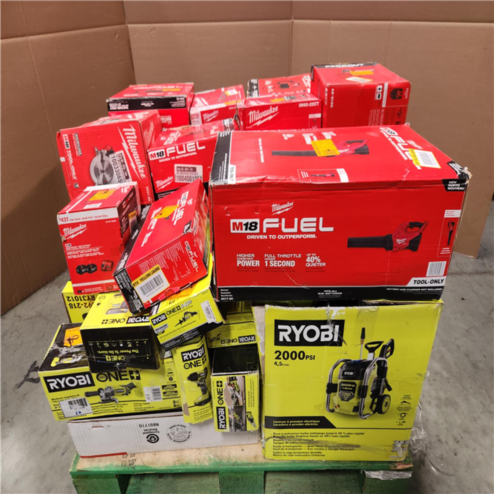 CALIFORNIA AS-IS TOOL PALLET