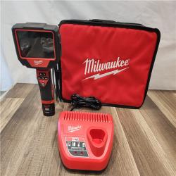 AS-IS- MILWAUKEE M12 12V Lithium-Ion Cordless M-SPECTOR 360-Degree 4 Ft. Inspection Camera Kit