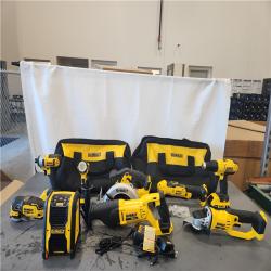 AS-IS- DEWALT 20V MAX Lithium-Ion Cordless 9-Tool Combo Kit