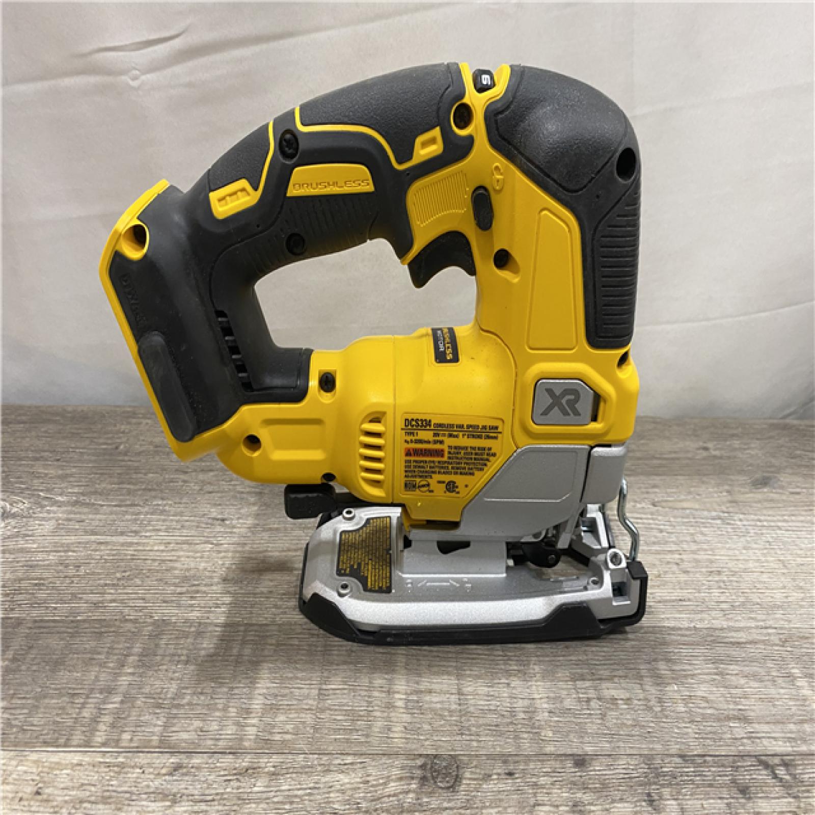 AS-IS DEWALT 20V MAX XR Cordless Brushless Jigsaw (Tool Only)
