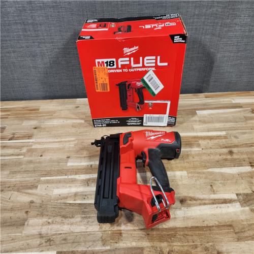 HOUSTON LOCATION - AS-IS Milwaukee  FUEL 18-Volt Lithium-Ion Brushless Cordless Gen II 18-Gauge Brad Nailer (Tool-Only)