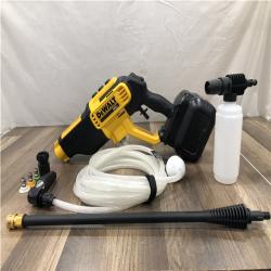 AS-IS DEWALT 20V MAX 550 PSI 1.0 GPM Cold Water Cordless Power Cleaner with 4-Nozzles (Tool Only)
