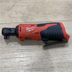 AS-IS Milwaukee 12V Lithium-Ion Cordless 3/8 in. Ratchet (Tool-Only)
