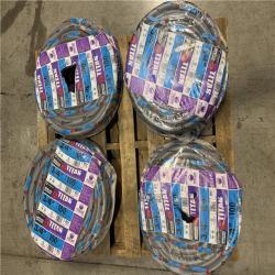 DALLAS LOCATION- NEW! Southwire 3/4 in. x 100 ft. Liquidtight Flexible Metallic Titan Steel Conduit pallet-(4 UNITS)