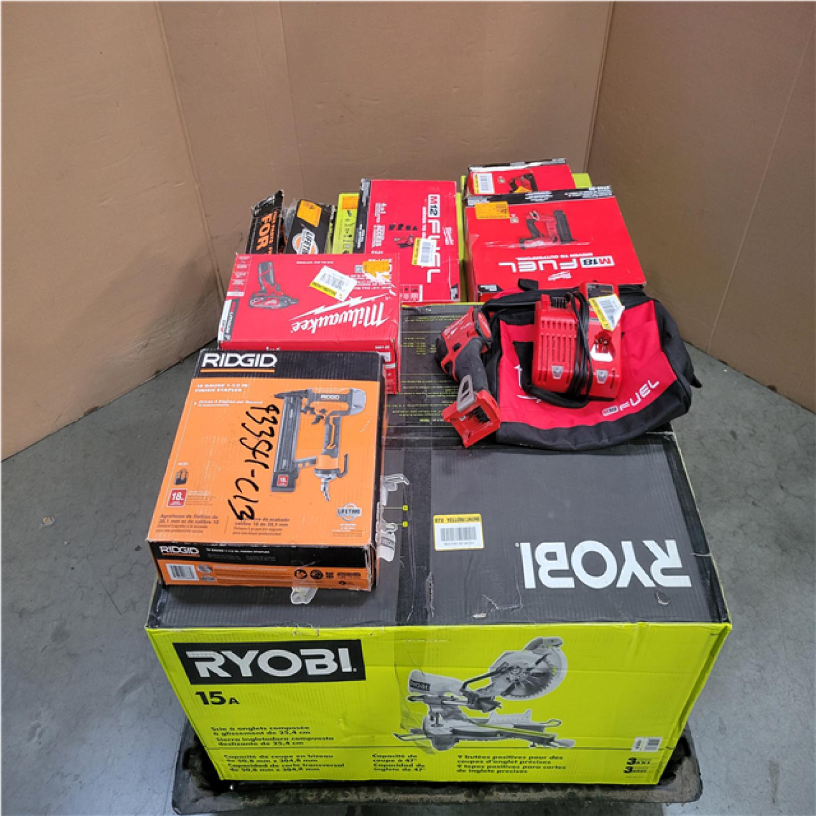 CALIFORNIA AS-IS TOOL PALLET