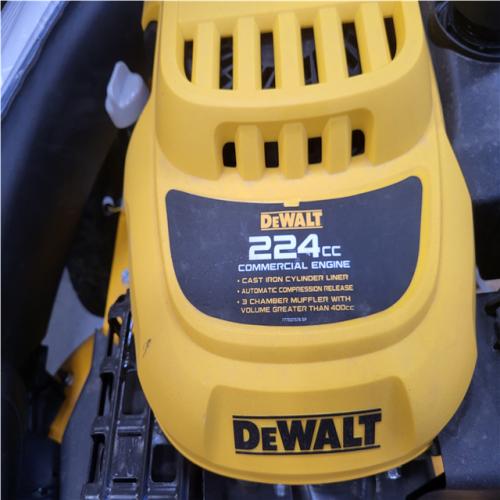 CALIFORNIA AS-IS DEWALT 28 INCH WIDE CUT LAWN MOWER
