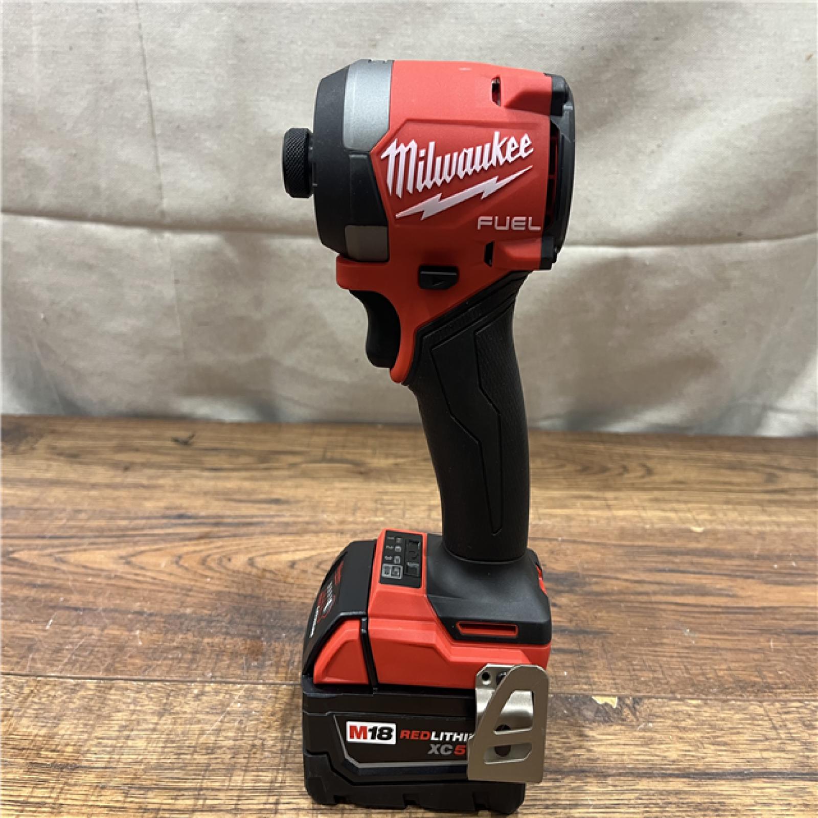 AS-IS M18 FUEL 18V Lithium-Ion Brushless Cordless Hammer Drill and Impact Driver Combo Kit (2-Tool) with 2 Batteries
