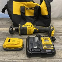 AS-IS DEWALT Atomic 20-Volt Maximum Cordless Brushless Compact Reciprocating Saw Kit