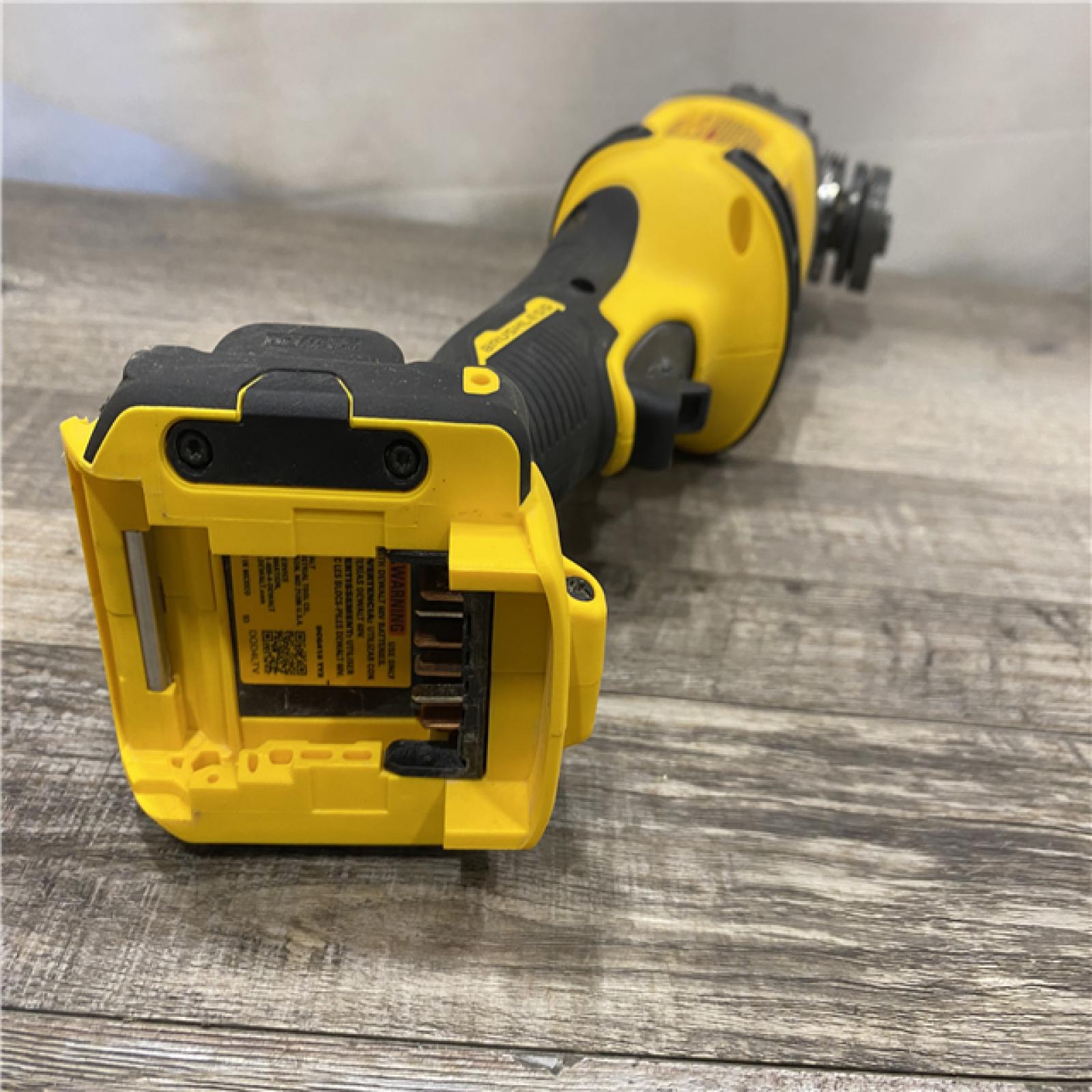 AS-IS DEWALT 60V MAX Cordless Brushless 4.5 in. to 6 in. Small Angle Grinder with Kickback Brake (Tool Only)