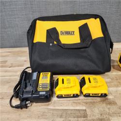 HOUSTON LOCATION - AS-IS DEWALT ATOMIC 20-Volt Lithium-Ion Cordless Brushless (3-Tool) Combo Kit