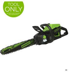 DALLAS LOCATION - Greenworks 18 in. 60V Cordless Chainsaw, Battery and Charger Not Included PALLET -(15 UNITS)