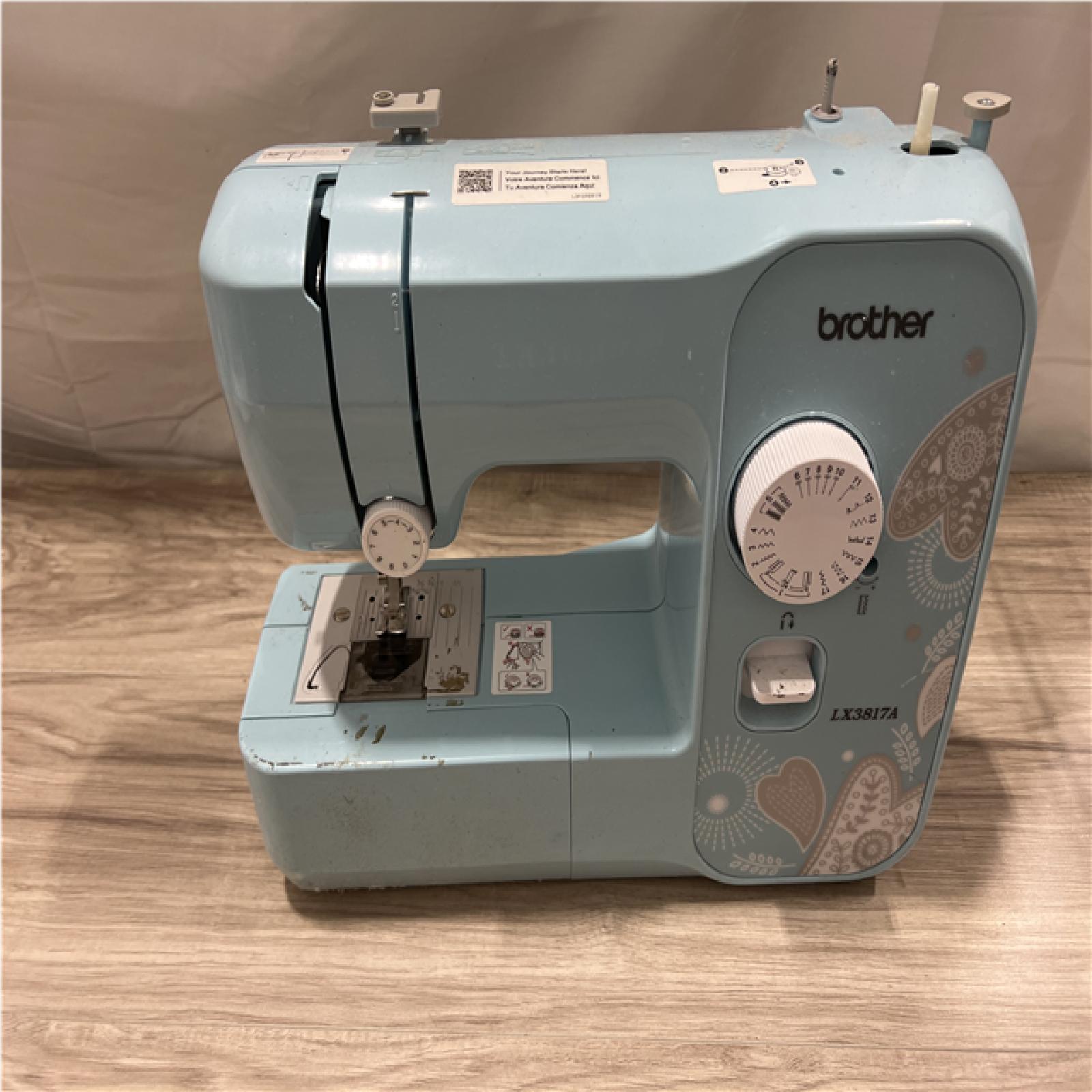 AS-IS Brother LX3817A Sewing Machine with 17 Built-in Stitches