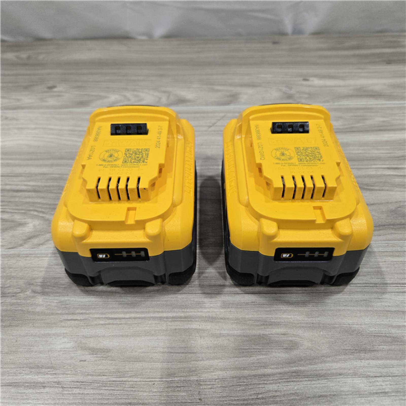 LIKE NEW! - DEWALT 20V MAX XR Lithium-Ion 8.0 Ah Battery Pack (2-Pack)