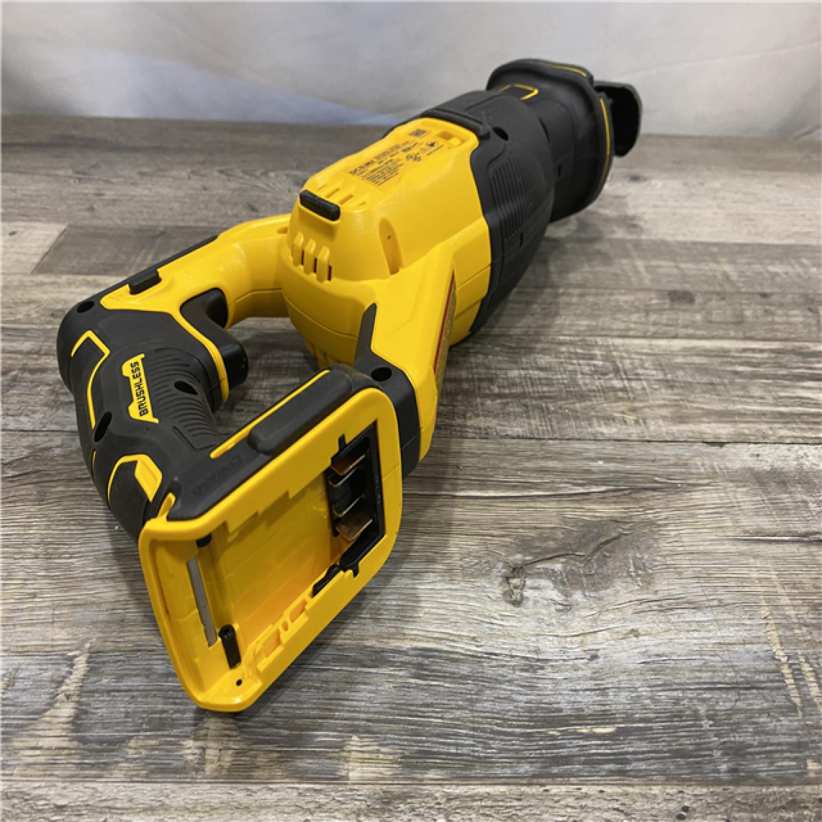 AS-IS DEWALT 20V MAX XR Cordless Brushless Reciprocating Saw (Tool Only)