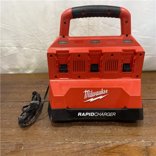AS-IS M18 18V Lithium-Ion PACKOUT 6-Port Rapid Charger
