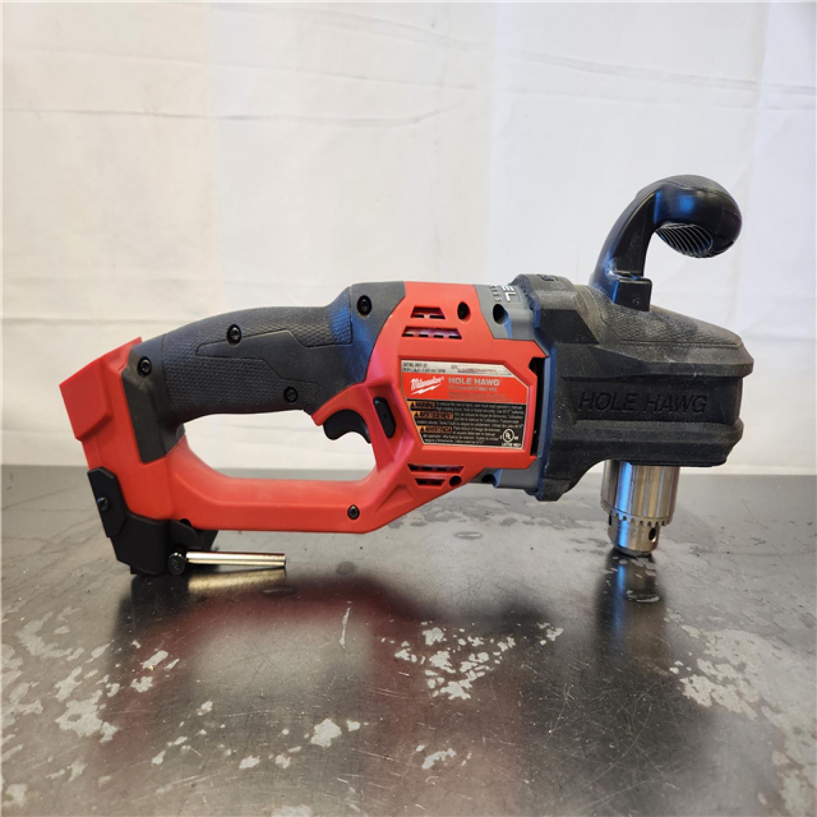 AS-IS- Milwaukee M18 FUEL GEN II Brushless Cordless 1/2 in. Hole Hawg Right Angle Drill (Tool-Only)