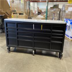DALLAS LOCATION - HUSKY 84 IN. 18-DRAWER MOBILE WORKBENCH