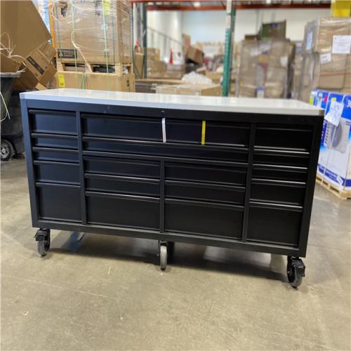 DALLAS LOCATION - HUSKY 84 IN. 18-DRAWER MOBILE WORKBENCH