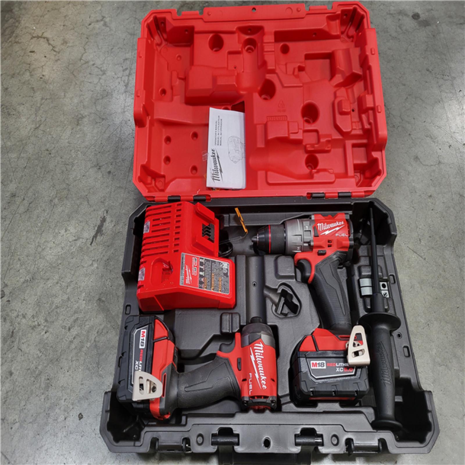 CALIFORNIA NEW MILWAUKEE M18 FUEL 2-TOOL COMBO KIT