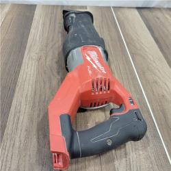 AS-IS   Milwaukee M18 Fuel 18V Brushless Super Sawzall Reciprocating Saw 2722-20 (Bare Tool)