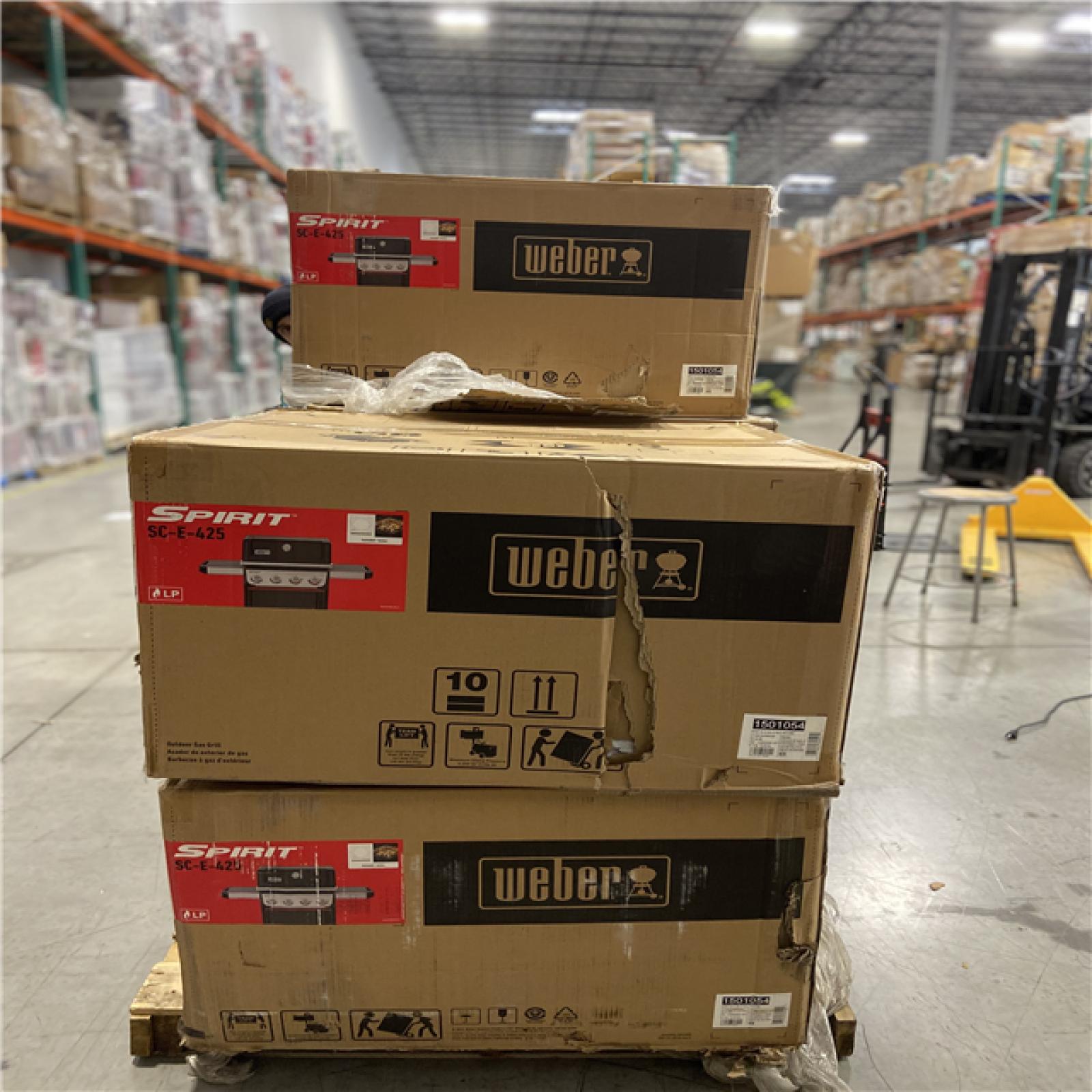 DALLAS LOCATION - GRILL PALLET - 5 UNITS