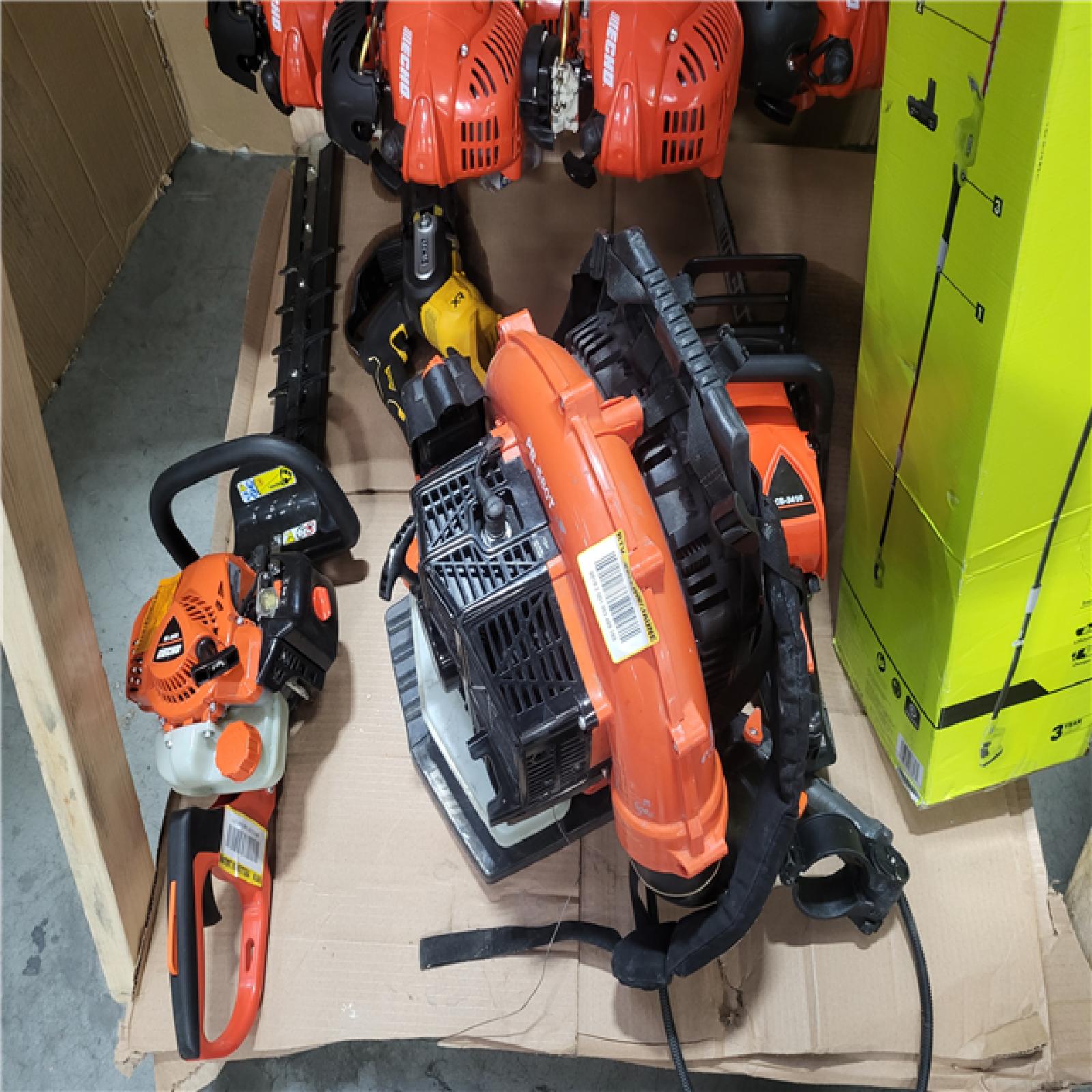 California AS-IS Outdoor Power Equipment