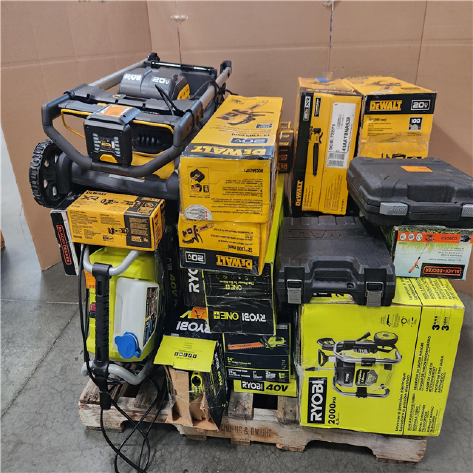 CALIFORNIA AS-IS TOOL PALLET