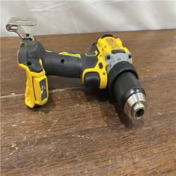 AS-IS DEWALT 20V MAX XR Cordless Drill/Driver, ATOMIC Impact Driver 2 Tool Combo Kit, (2) 2.0Ah Batteries, Charger, and Bag