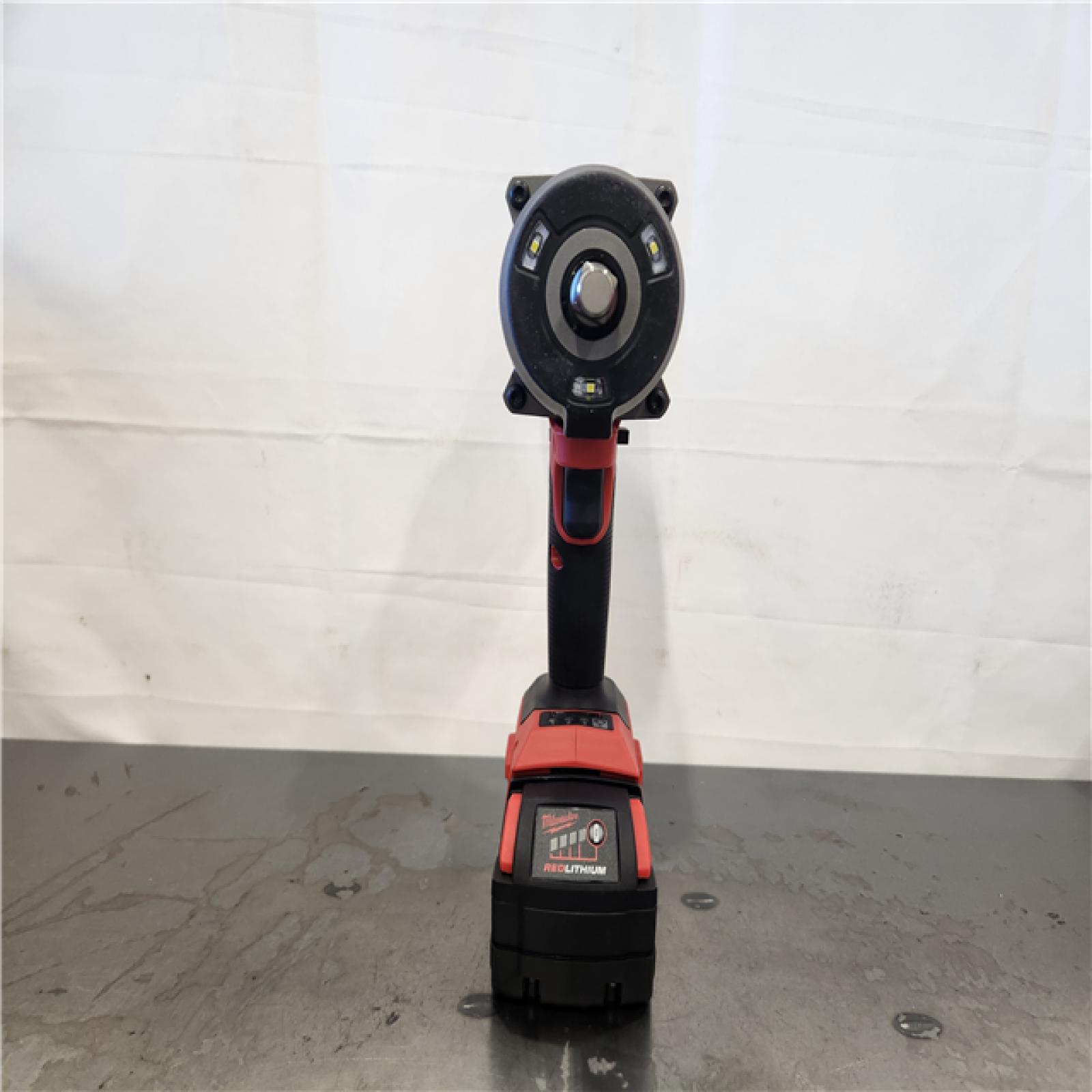 AS-IS  Milwaukee M18 1/2 in. Cordless Brushless High Torque Impact Wrench Kit (Battery & Charger)