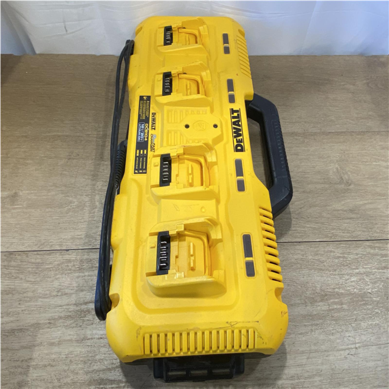 AS-IS DEWALT 12V/20V/60V MAX 4-Port Lithium-Ion Battery Charger
