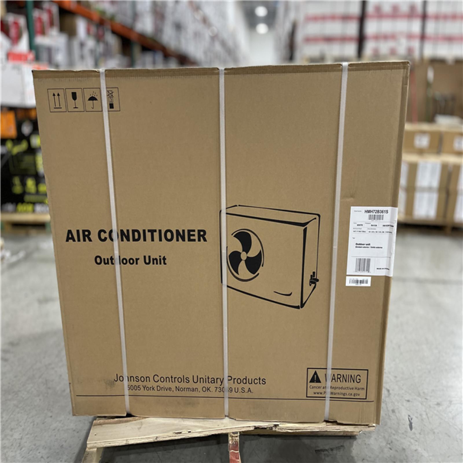 DALLAS LOCATION - Johnson Controls 3 Ton 17 SEER Multi-Stage Modulating Heat Pump