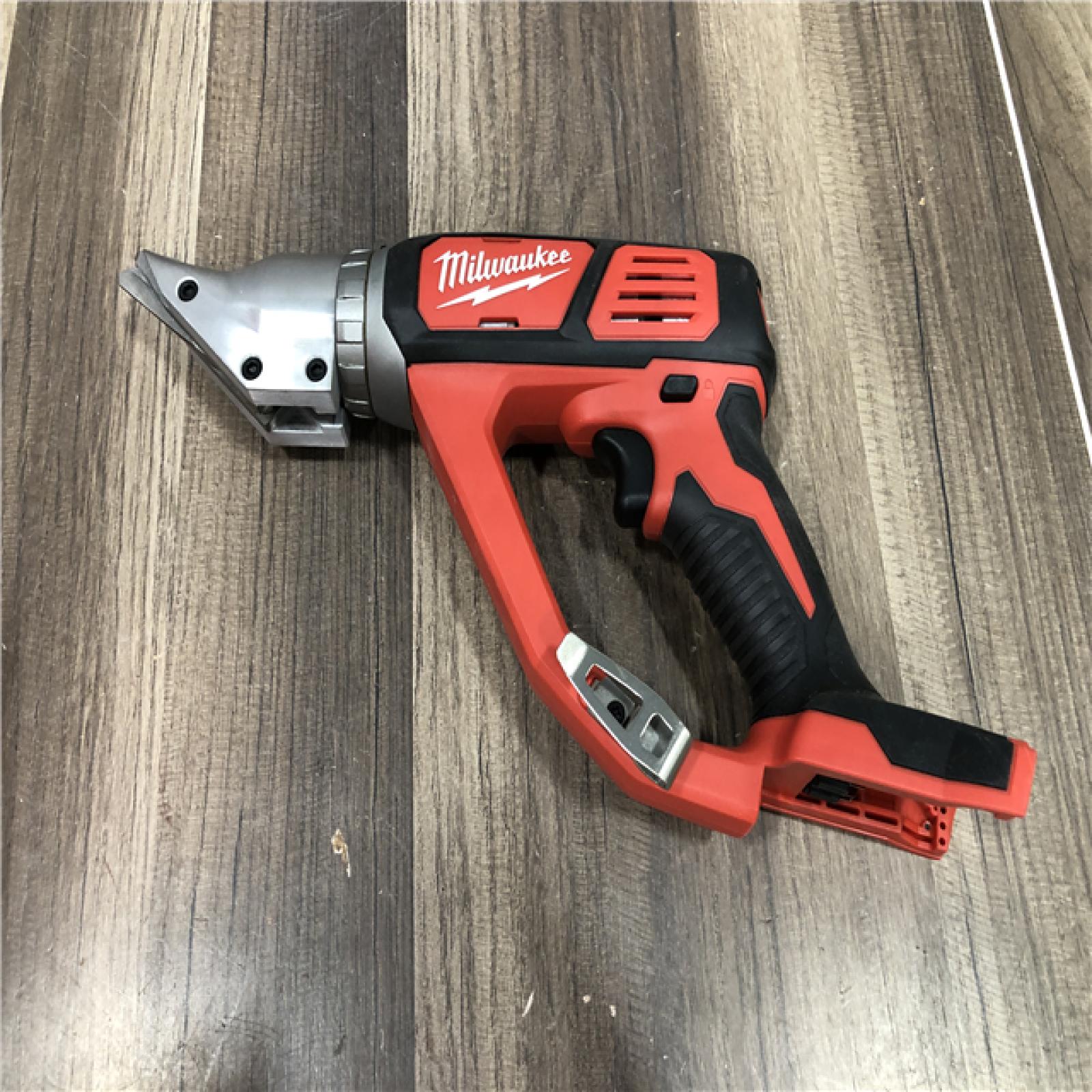 AS-IS Milwaukee 18-Volt Lithium-Ion Cordless 18-Gauge Double Cut Metal Shear (Tool-Only)