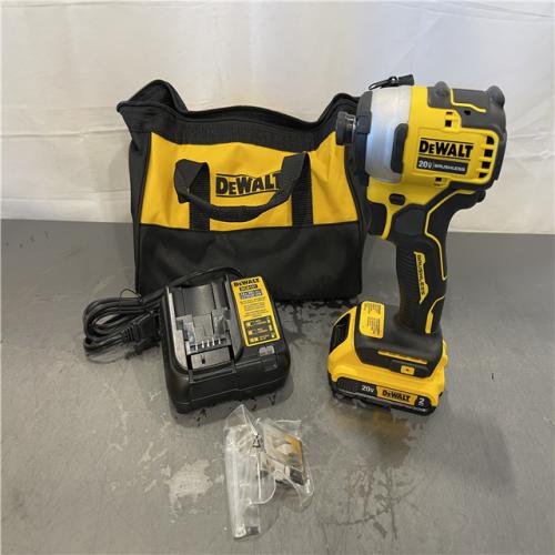 AS-IS - DEWALT ATOMIC 20V MAX* Brushless Cordless Compact 1/4 in. Impact Driver Kit